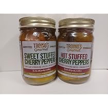 Amazon.com : Troino's Hot and Sweet COMBO-pack Gourmet Stuffed ...