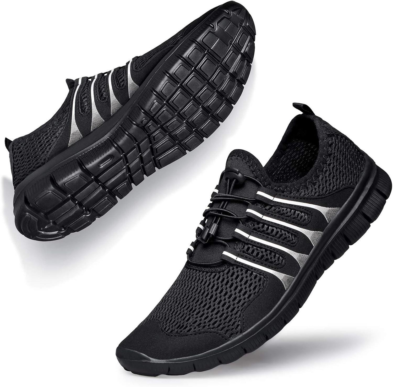 Amazon Com Sobaso Womens Walking Shoes Slip On Sneakers Work