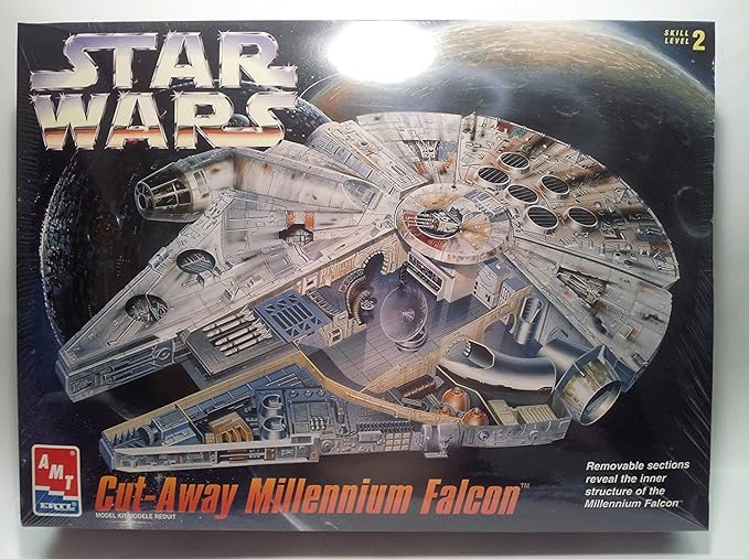 star wars millennium falcon model kit