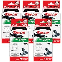 Amazon.com : Tomcat Secure-Kill Rat Trap : Patio, Lawn & Garden