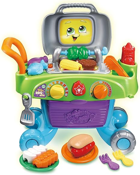 Leapfrog Smart Sizzling Bbq Grill Toy Bbq Kids Kitchen Bbq