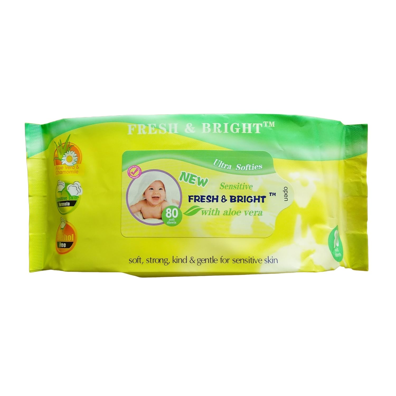fresh and bright baby wipes