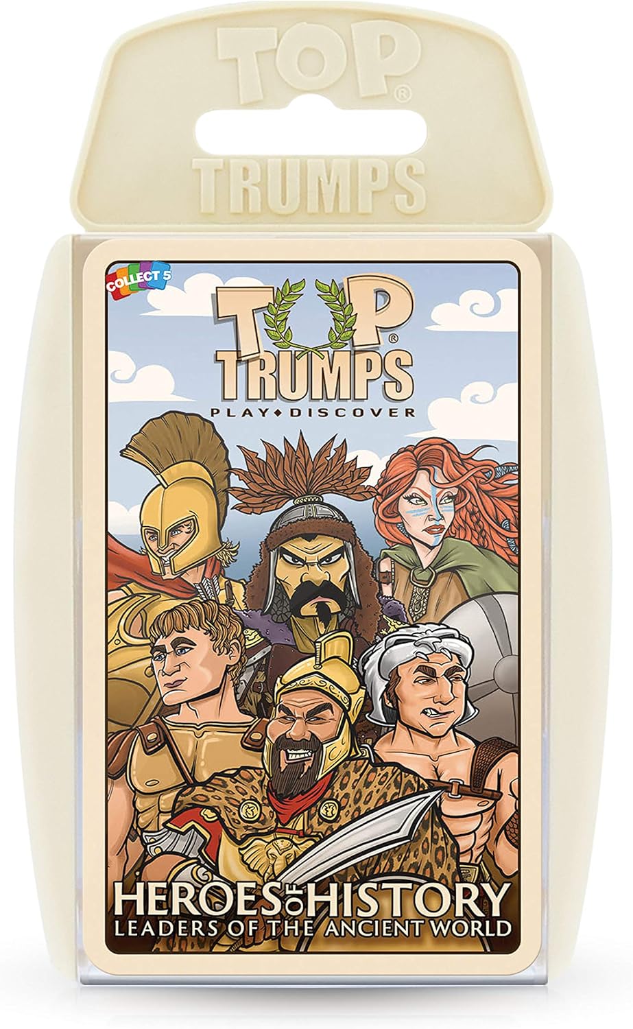 Top Trumps Heroes of History Card Game - Leaders of the Ancient World, Multicolor, Small