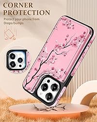 Lotadilo for iPhone 15 Pro Max Wallet Case with