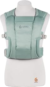 Ergobaby Embrace Soft Air Mesh Baby Carrier Sage Newborn to 11.3 kg view 2