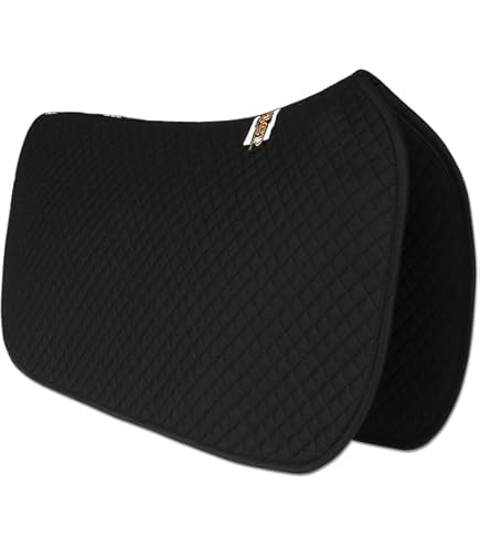 Tapis De Selle Western Thermorégulant Lavable - Coupe Contourée 31x16 Pouces - Neuf
