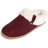 Minnetonka Women's Camp Collar Scuff Slippers