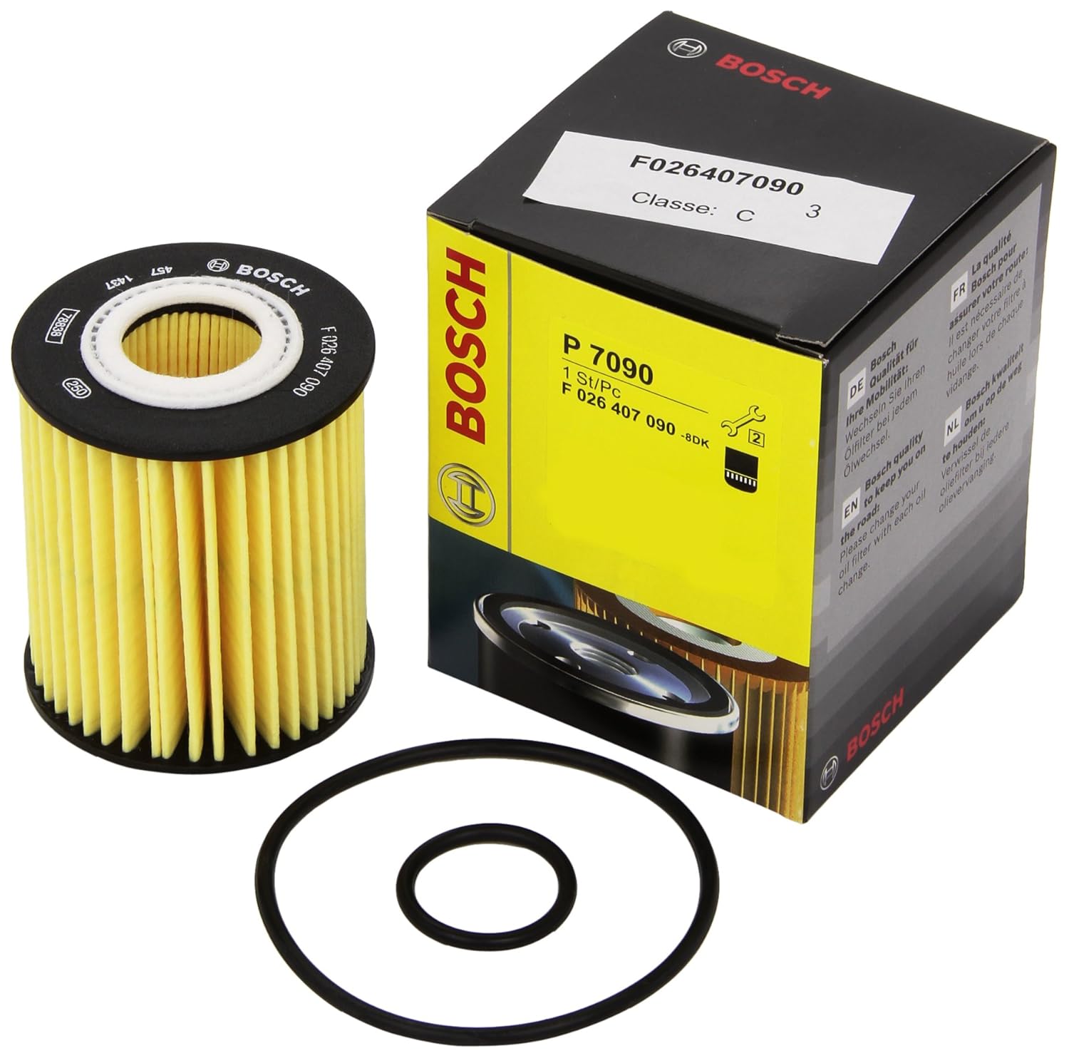 Bosch F026407090 OilFilter Element Amazon.co.uk Car & Motorbike