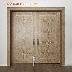 12in Slide Bolt Gate Latch 304 Stainless Steel