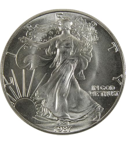 1991 $1 American Silver Eagle 1 oz $1 Brilliant Uncirculated US
