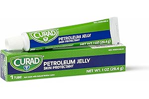 CURAD Petroleum Jelly, Skin Protectant and Moisturizer, 1 oz. Tube