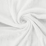 Utopia Towels 8 Piece Towel Set White 100% Cotton Hotel Quality view 9