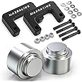 Maxracing 2" Front + 2" Rear Leveling Lift Kit Compatible with 2007-2020 Chevy Suburban 1500/2007-2013 Chevy Avalanche 1500/2007-2020 Chevy Tahoe / 2000-2020 GMC Yukon 1500 4WD/2WD