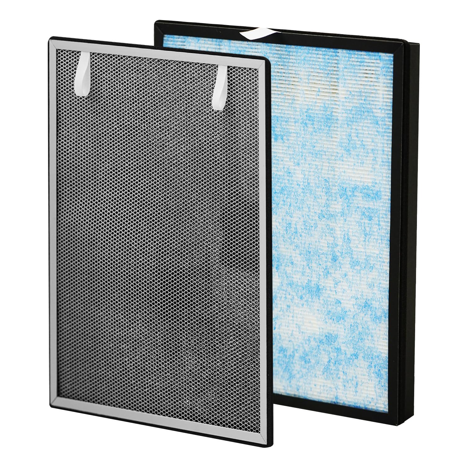 ISSELEC Air Purifier H13 HEPA Filter Replacement, Aluminum Pre-Filter, True HEPA and Activated Carbon Filters, 5-in-1 Filter, Air Filter Against 99.97% Odors Dust Pollen Smoke