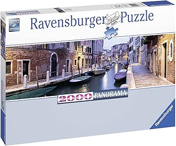 Ravensburger - Venecia de Noche, Rompecabezas panorámico de 2000 Piezas, 156 X 45 cm: Amazon.es: Juguetes y juegos