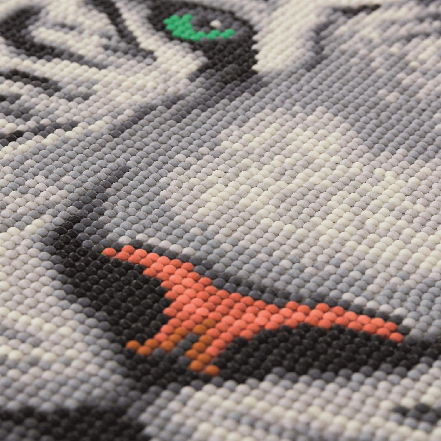 White Tiger, 30x30cm Crystal Art Kit, 30 x 30 cm - Image 4