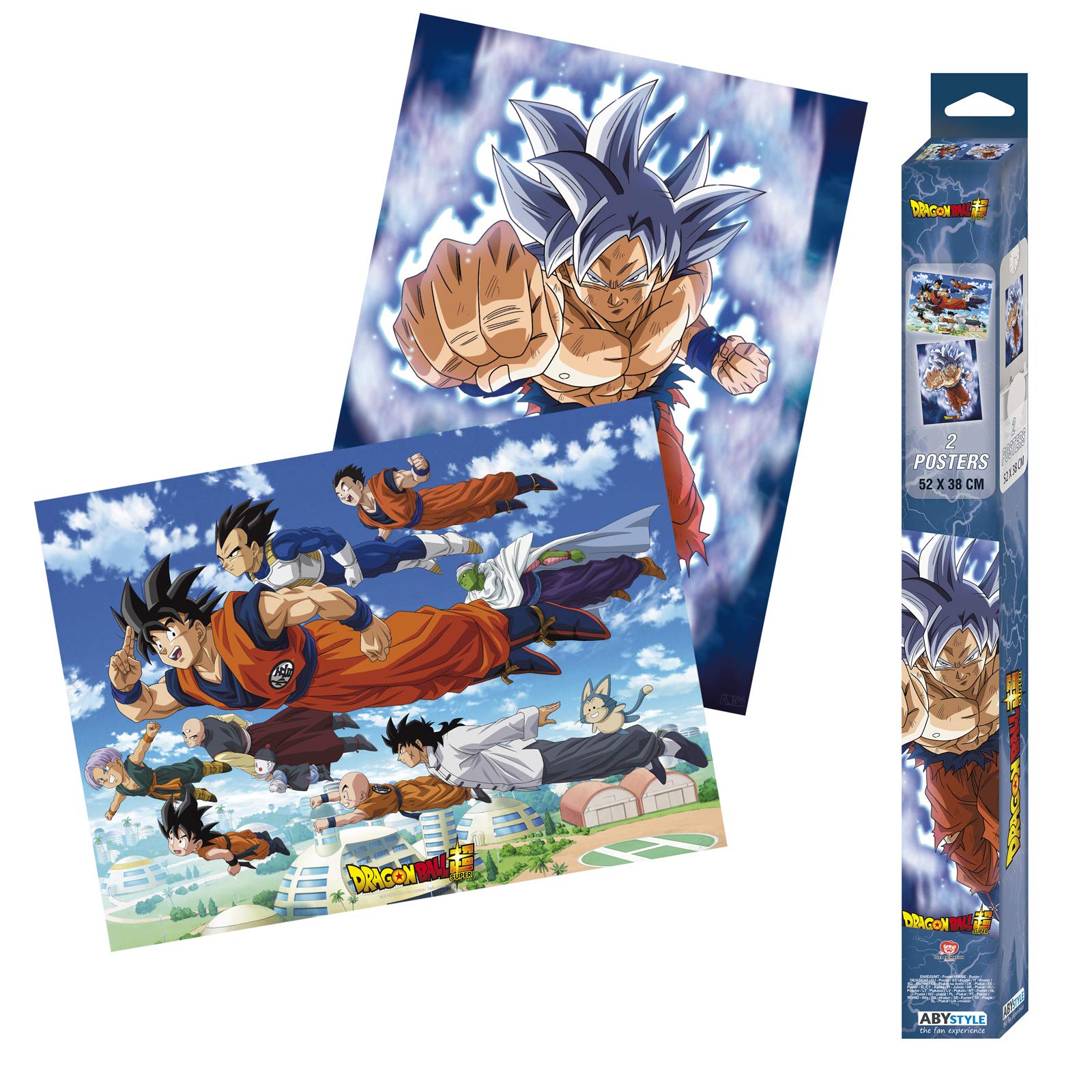 ABYstyle DRAGON BALL SUPER - Goku & Friends - Set 2 posters '52x38'