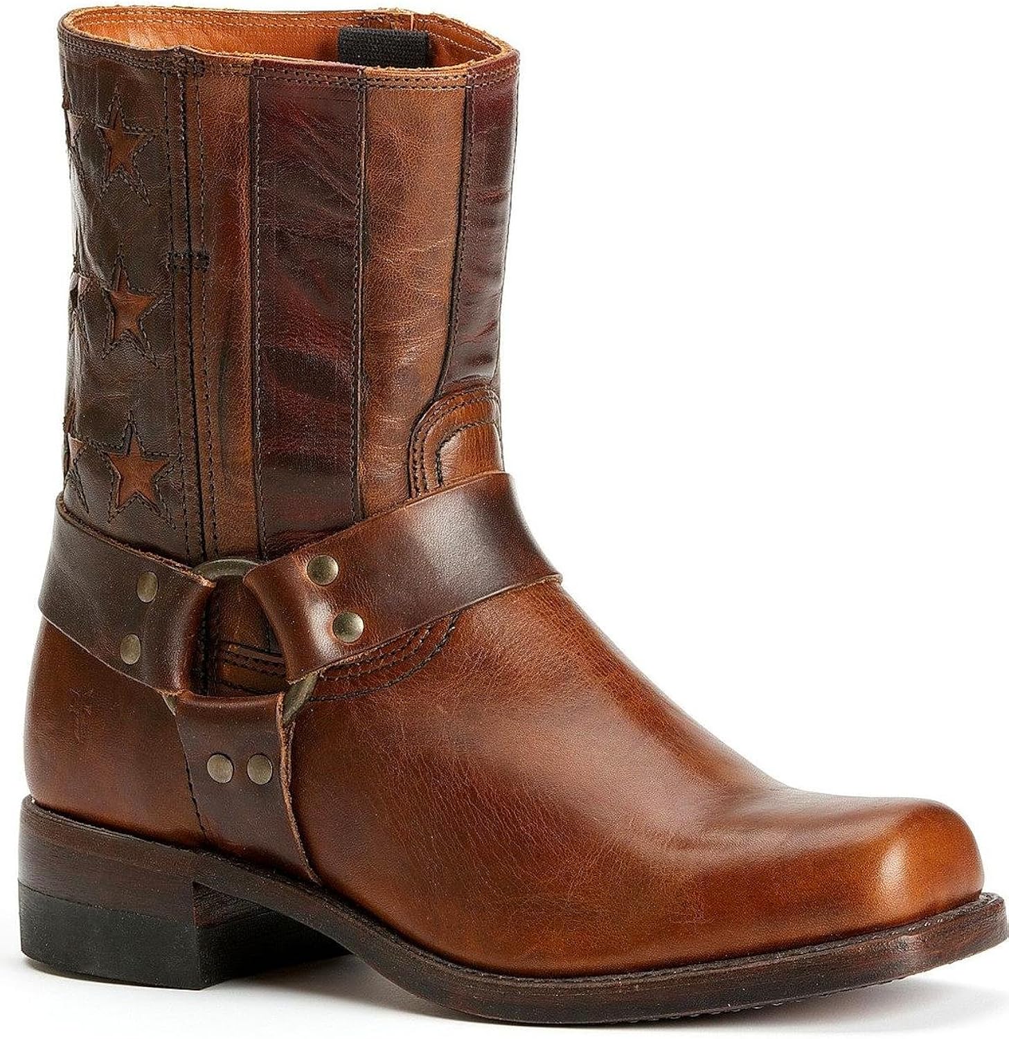 mens short harness boots