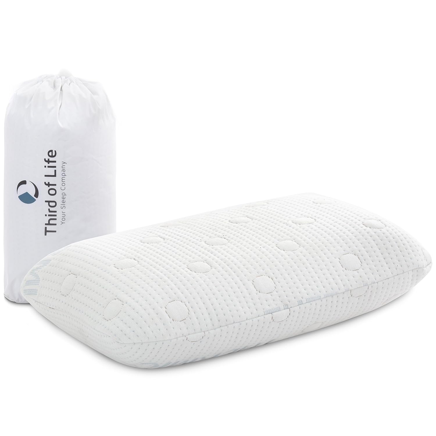 Cojín de Viaje VOLAR  Almohada Ergonómica de Espuma Viscoelástica  Funda