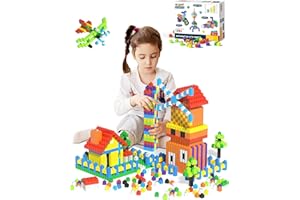 GGIIBRO Building Blocks Construction Toy Set 500Pcs STEM building toys for Kids age 4-8,Creativity Preschool toy for Brain Development & Hands-On Ability Improvement toy for Kindergarten Boys & Girls Aged 3+