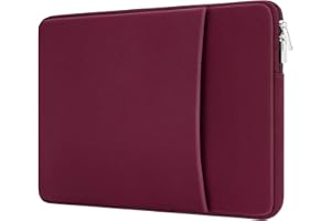 MicaYoung 15-15.4 Inch Laptop Sleeve Shockproof Computer Case with Pocket Compatible with 15 Inch MacBook Pro A1707/1990,15 I