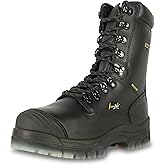 Oliver by Honeywell mens Black, 8-inch, Waterproof, Metatarsal shoe and boot toe guards, Black, 9 US