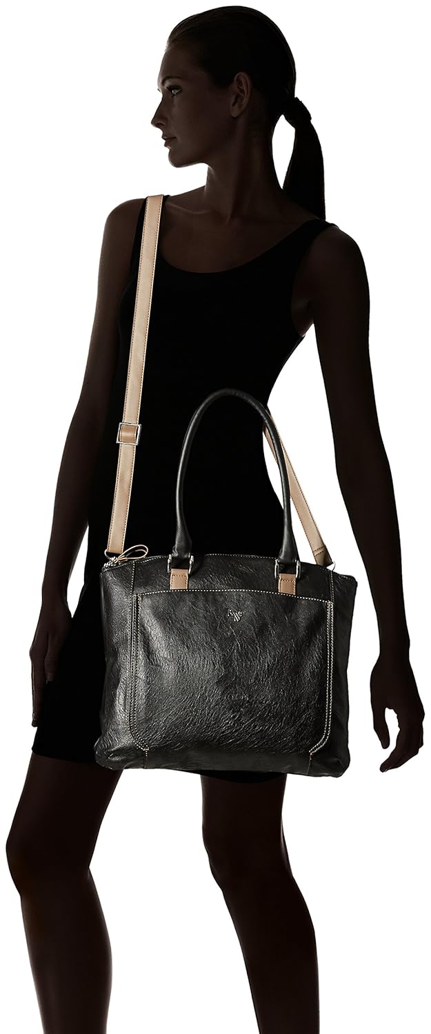 baggit women's tote bag (black)