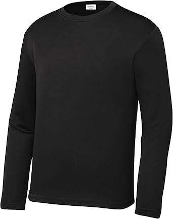 long sleeve moisture wicking athletic shirts