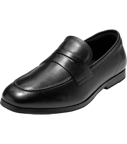 Amazon.com | Cole Haan Men's Hawthorne Penny Loafer, Black, 7