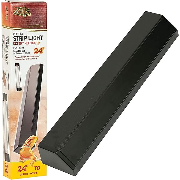 ZILLA PET PRODUCTS ZILLA SLIMLINE REPTILE FIXTURE T8 18