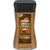 NESCAF&Eacute; Taster's Choice Instant Coffee, Dark Roast Coffee, French Roast, 1 Jar (7 Oz)