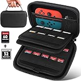 AOBOPLE 92 Switch Game Case,3DS Case Compatible with Nintendo 3DS, 3DS XL,New 2DS XL,2DS, DSi, Switch/Nintendo Switch 2 Games, PS Vita Games Hard Shell Game Card Holders