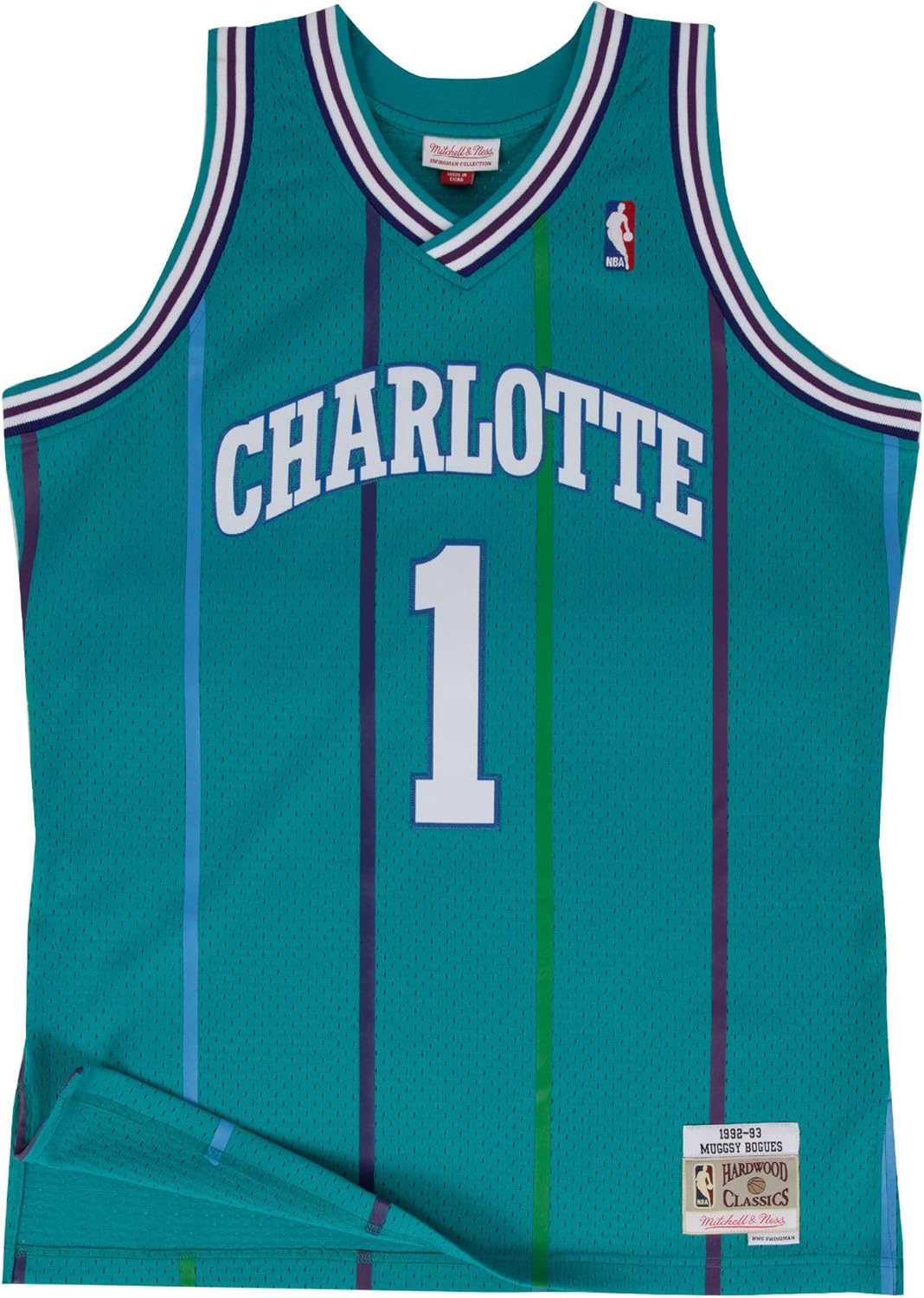 muggsy bogues wake forest jersey