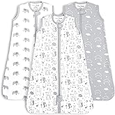 Mama Cheetah Baby Sleep Sack 0.5 TOG, Organic Cotton Baby Wearable Blanket, Swaddle Transition Baby Sleeping Bag, Boy Girl Newborn Infant, XXL (24-48 M)