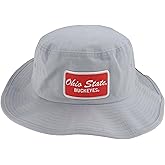Ohio State Buckeyes NCAA Officially Licensed Bucket Hat Patch Gray Brick