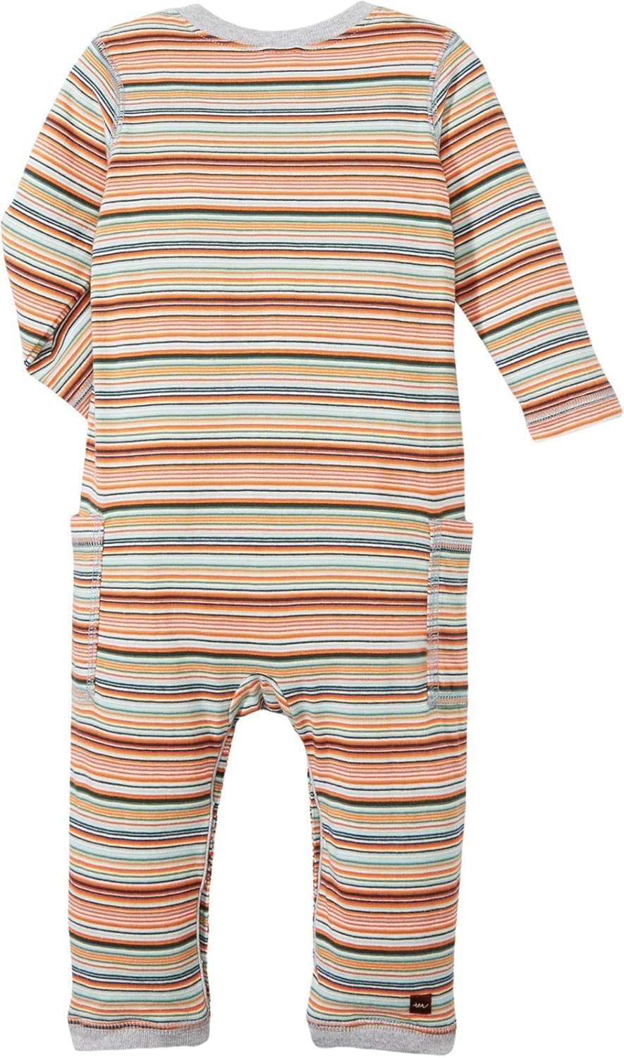 henley romper baby boy