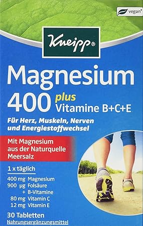Kneipp Magnesium 400, 30 Tabletten, 37 g