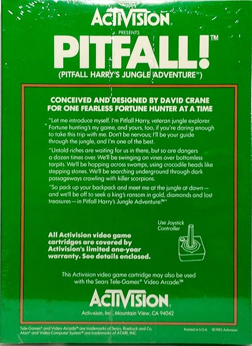pitfall video game