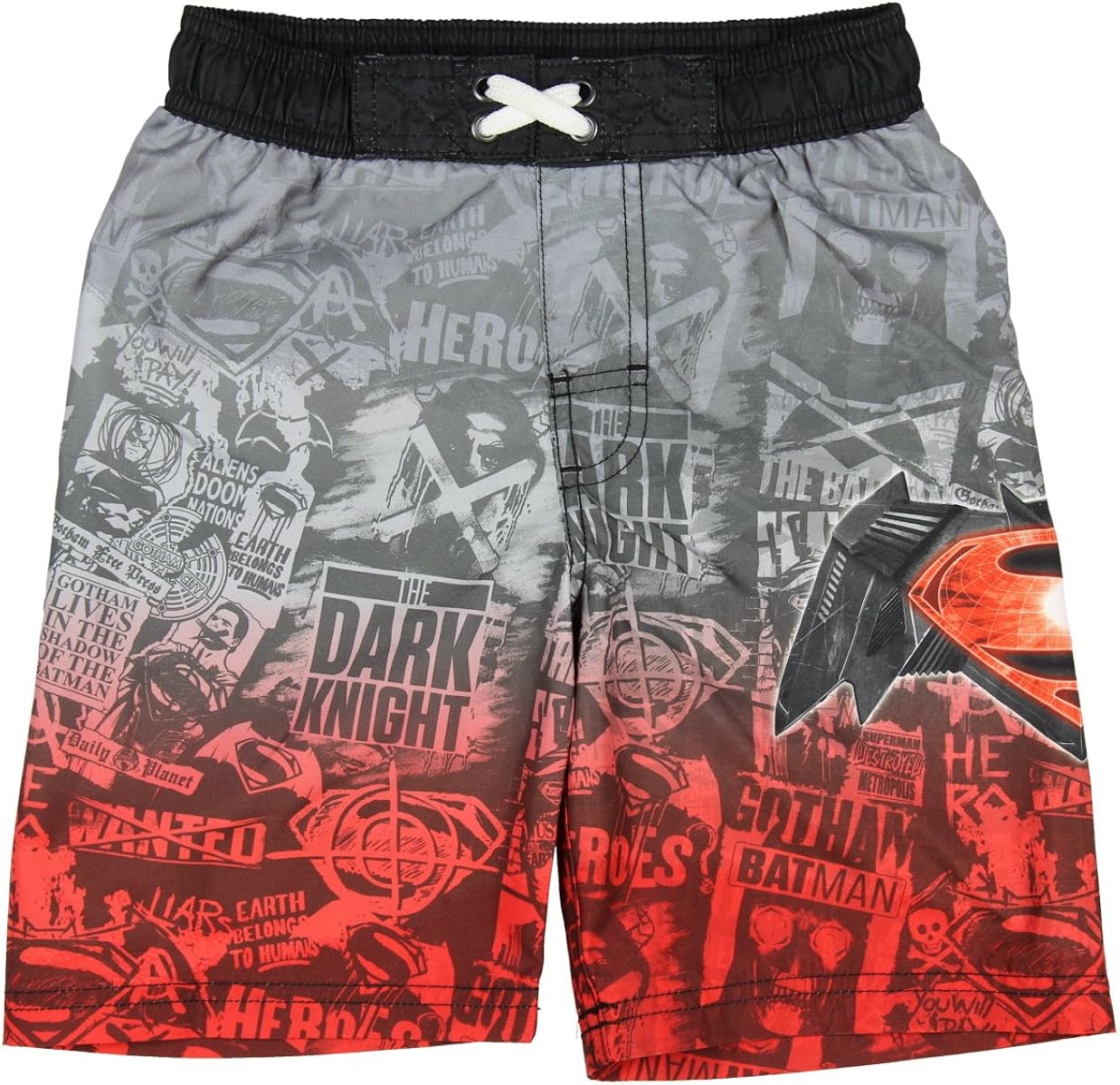 superman swim trunks