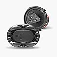 BOSS Audio Systems CH6940B Chaos Exxtreme Series 6 x 9 Inch Car Door Speakers - 500 Watts Max (per Pair), Coaxial, 4 Way, Full Range, 4 Ohms, Sold in Pairs, Bocinas para Carro