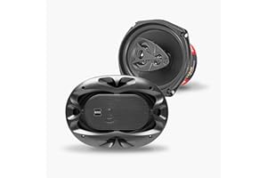 BOSS Audio Systems CH6940B Chaos Exxtreme Series 6 x 9 Inch Car Door Speakers - 500 Watts Max (per Pair), Coaxial, 4 Way, Full Range, 4 Ohms, Sold in Pairs, Bocinas para Carro