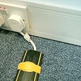 Allcam FCP 9m Rubber Floor Cable Protector with Hi Vis Stripes 15x 8mm view 6