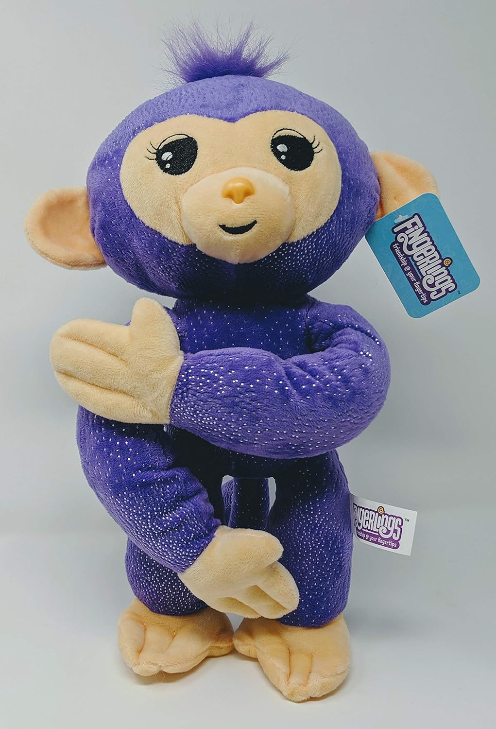 Kiki Fingerlings Sparkle Purple Glitter Fingerling 2025