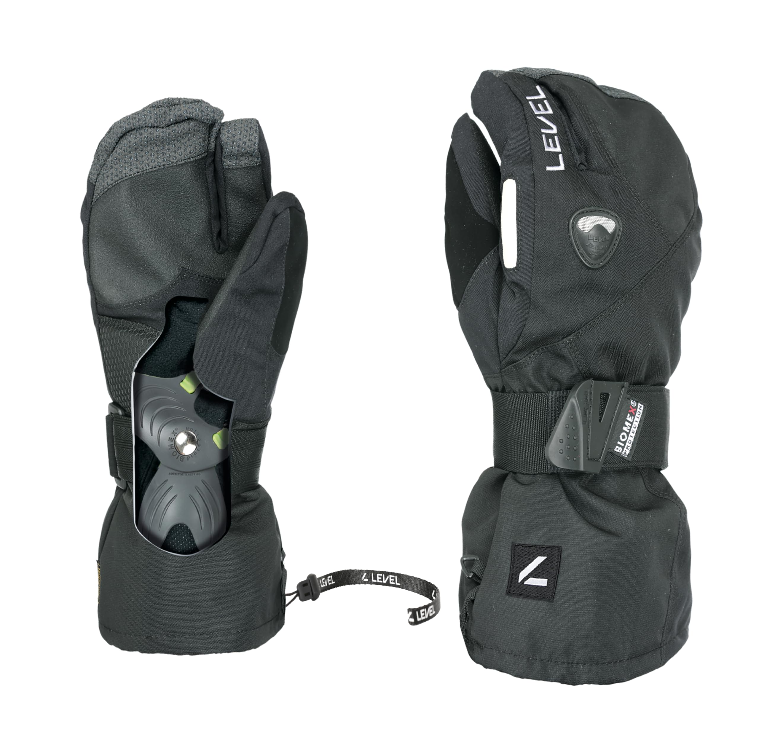 Level Fly Trigger Men's Gloves, Black, 7.5 1031UT