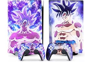 ALMUCHER PS5 Skins for Disc Version Console and Controller, Scratch-Resistant and Wear-Resistant Personalized Decoration