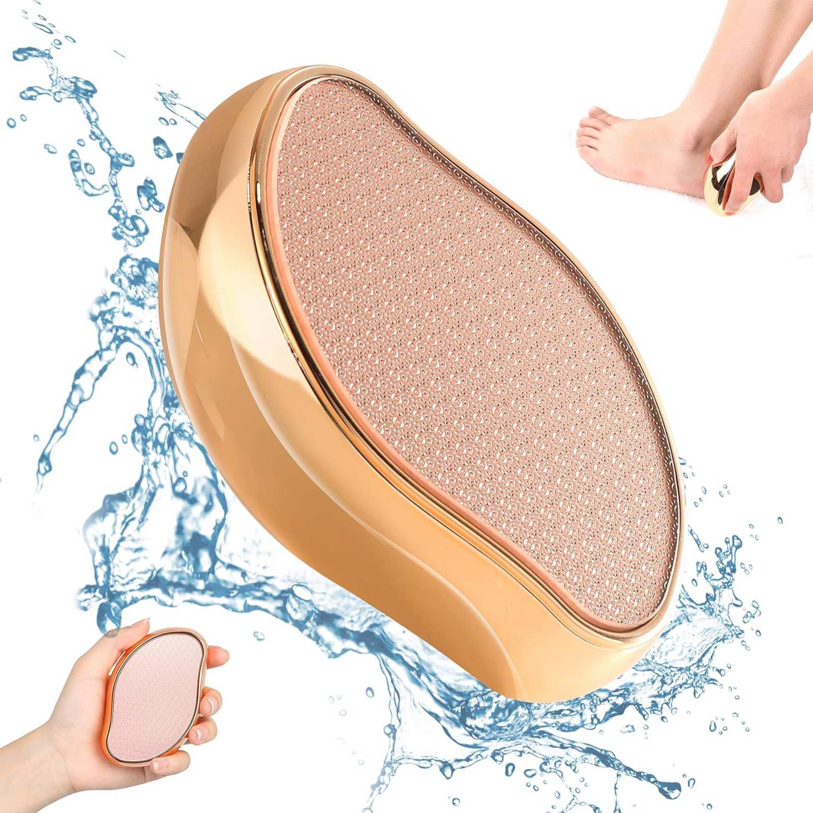 JYTDBCS Nano Glass Foot File for Hard Skin,Foot File，Wet Dry Pedicure Foot Grater for Grater Dead/Hard/Cracked/Thick/Dry Skin