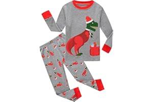 Family Feeling Little Boys Pajamas Sets 100% Cotton Long sleeve Pjs