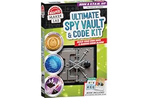 Klutz Maker Lab Ultimate Spy Vault & Code Kit, Brown/a