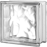 Quality Glass Block 8 x 8 x 4 Nubio Glass Block