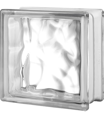 孔柏基 Quality Glass Block 8 x 8 x 4 Cross Ribbed Glass Block